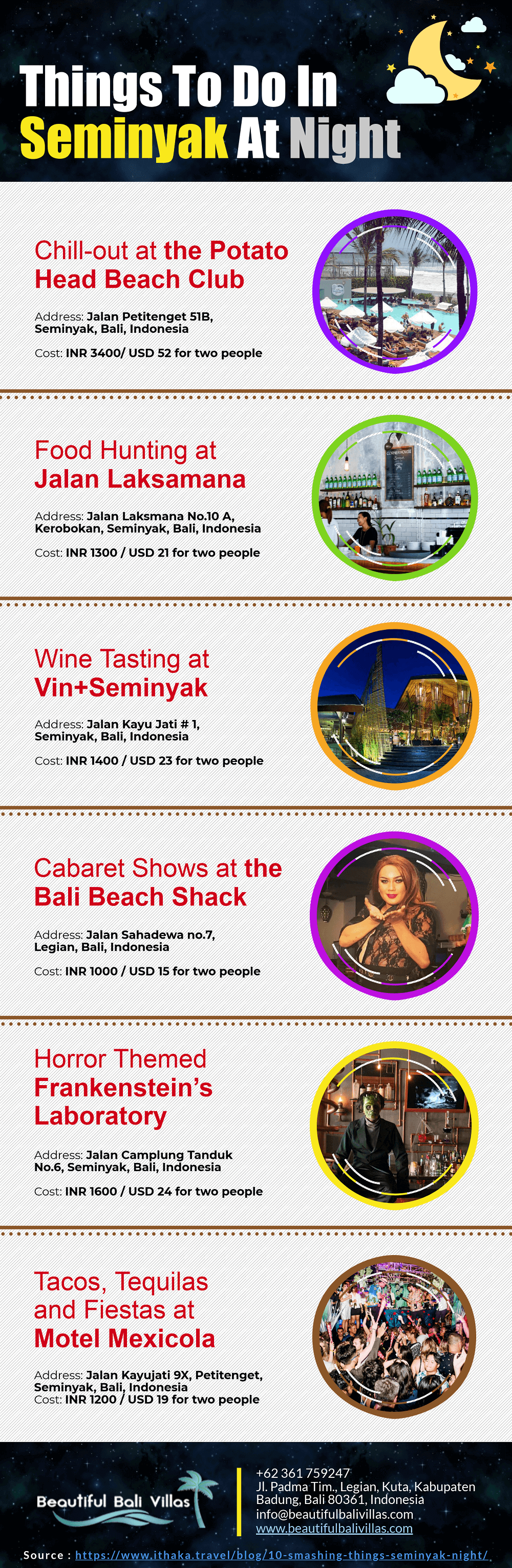 The Supreme Nightlife of Seminyak, Bali