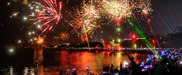New Year’s Celebrations in Bali Fireworks, Beach Parties, and More