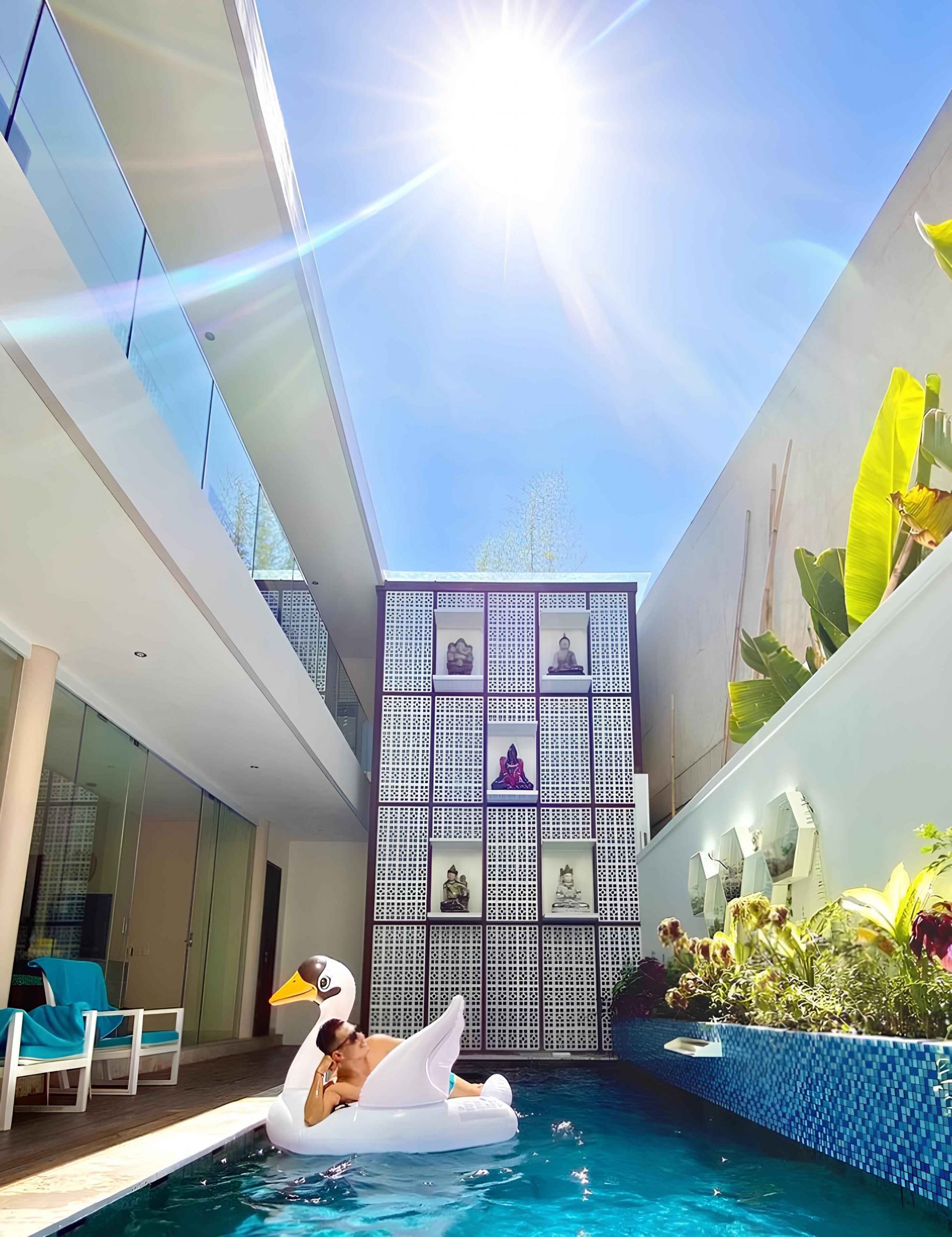 Three Bedroom Private Pool Villas In Legian , Bali
